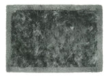 Shimmer -Border -Charcoal-  Origins-  Phoenox Rugs