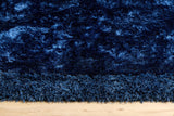 Shimmer -Border -Indigo-  Origins-  Phoenox Rugs