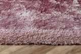 Shimmer -Border -Mauve-  Origins-  Phoenox Rugs