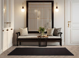 Sisal-  Natural Weaves -Black / Black -   Asiatic London