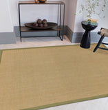 Sisal-  Natural Weaves - Linen / Sage -   Asiatic London