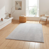 Snug Rug - Plain Shaggy - Light Grey