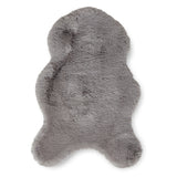 Super Teddy - Faux Sheepskin - Plain Shaggy - Grey