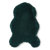 Super Teddy - Faux Sheepskin - Plain Shaggy - Jewel Green