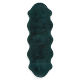 Super Teddy - Faux Sheepskin - Plain Shaggy - Jewel Green