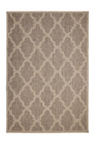 Flatweave Gel - Trellis- Latte- Anti--Slip- Melrose Interiors