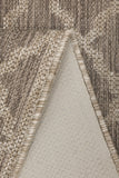 Flatweave Gel - Trellis- Latte- Anti--Slip- Melrose Interiors