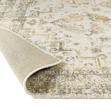 Vogue - Light Grey / Ochre- Origins-  Phoenox Rugs