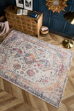 Vogue - Navy / Rust - Origins-  Phoenox Rugs