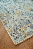 Vogue - Blue / Ochre- Origins-  Phoenox Rugs