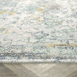 Vogue - Blue / Ochre- Origins-  Phoenox Rugs