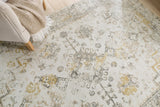 Vogue - Light Grey / Ochre- Origins-  Phoenox Rugs