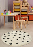 Snug - Kids - Triangle - Mono- Shaggy - Melrose Interiors